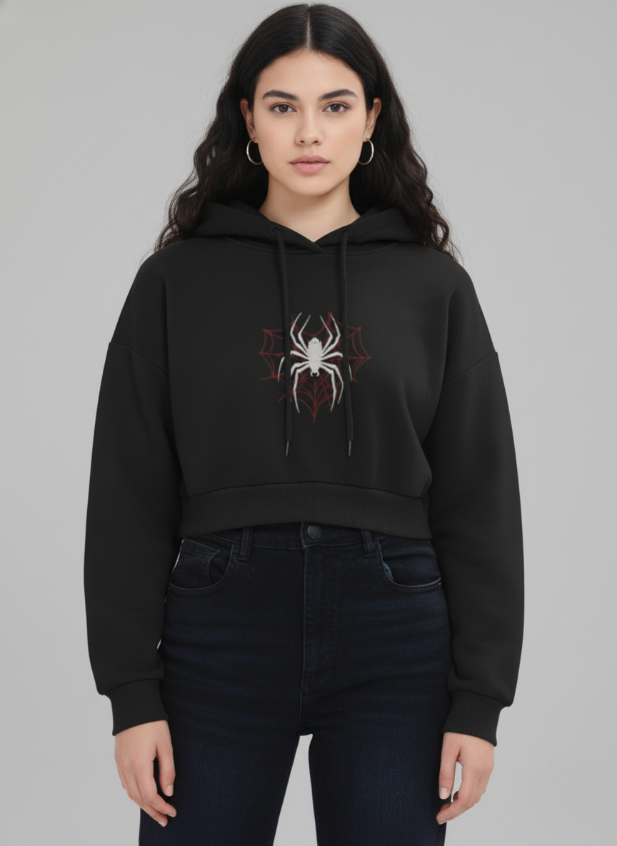 Female Cropped Hoodie